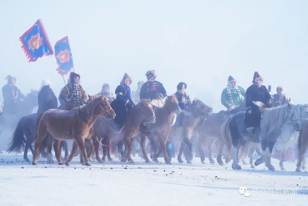 盛世華章再詠起草原兒女盡歡騰內蒙古自治區第二十屆冰雪那達慕開幕式